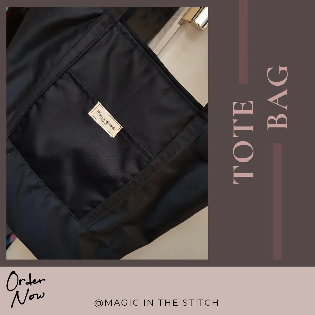 Tote bag noir