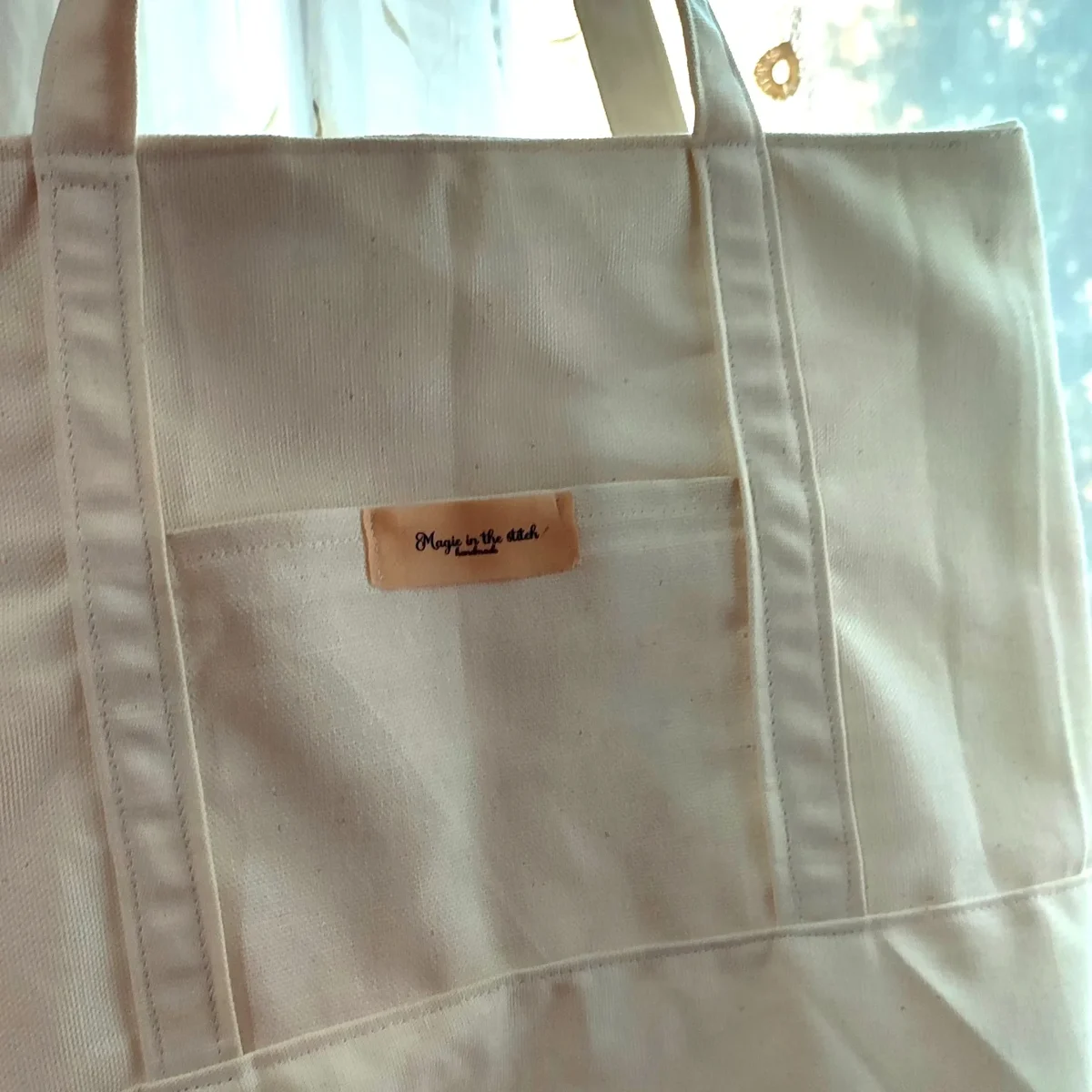 Tote bag beige