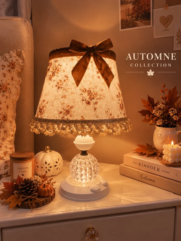 Automne lamp 🍁🪵🎀🍂 